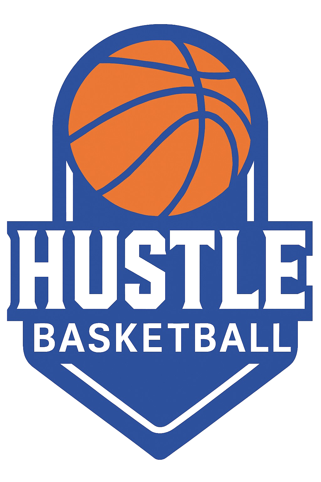 Hustle Basketball Badge