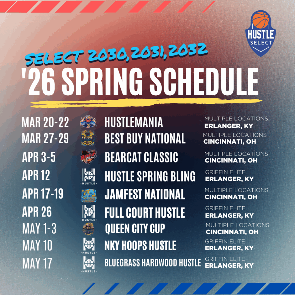 Hustle Select Schedule