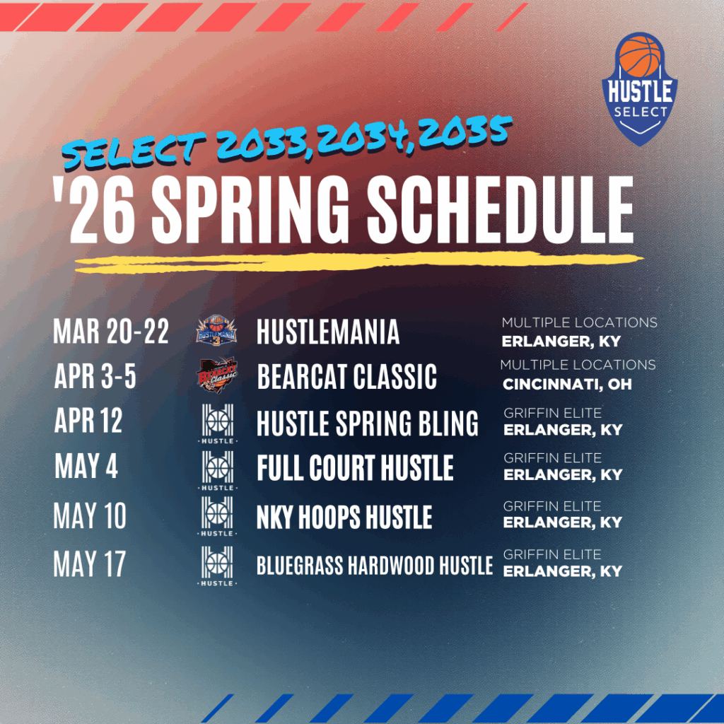 Hustle Select Schedule